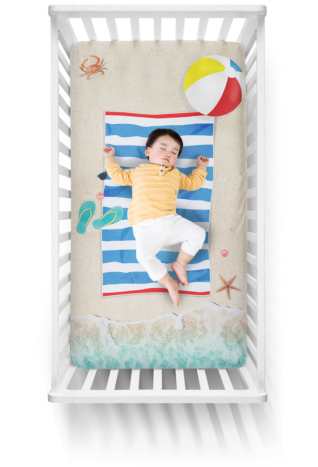 Luvsy Printed Crib Sheets