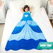 Luvsy Throw Blanket - Princess Dress