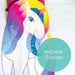 Luvsy Flip Blanket - Unicorn, 2 Blankets in 1