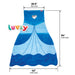 Luvsy Throw Blanket - Princess Dress