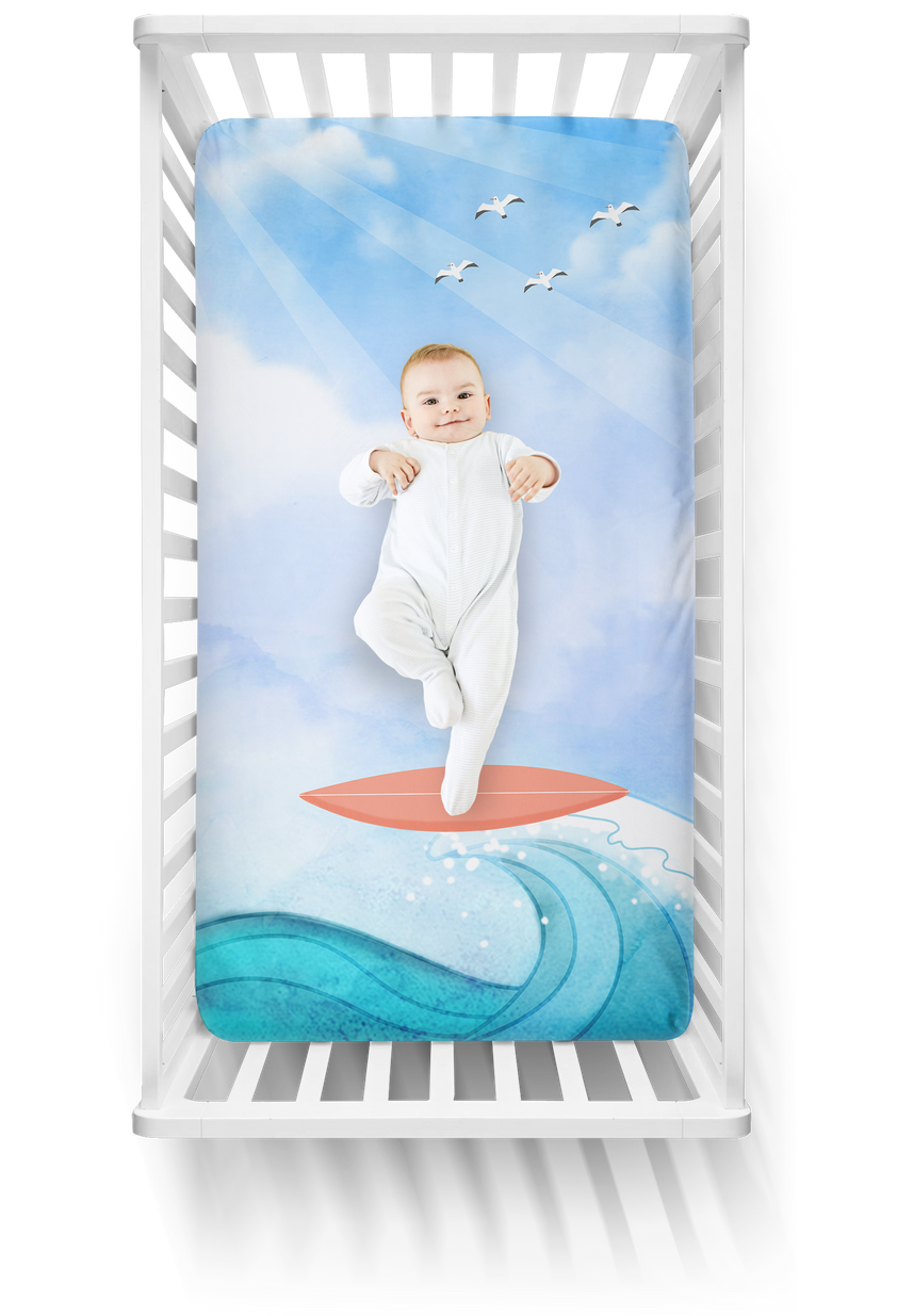 Luvsy Printed Crib Sheets